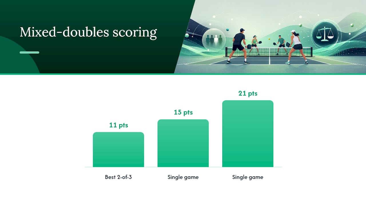 What USA Pickleball rules govern mixed doubles? — overview diagram