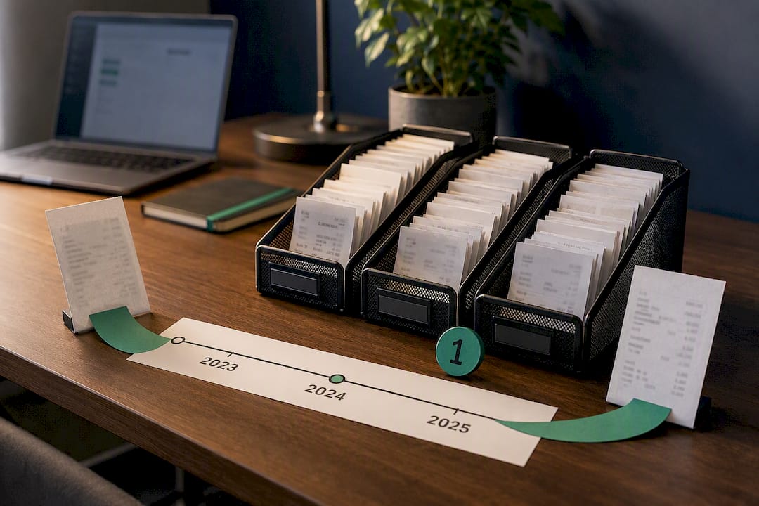 Organized receipt archive and dispute resolution