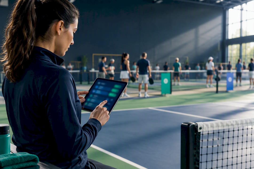 Organizer reviewing pickleball division eligibility