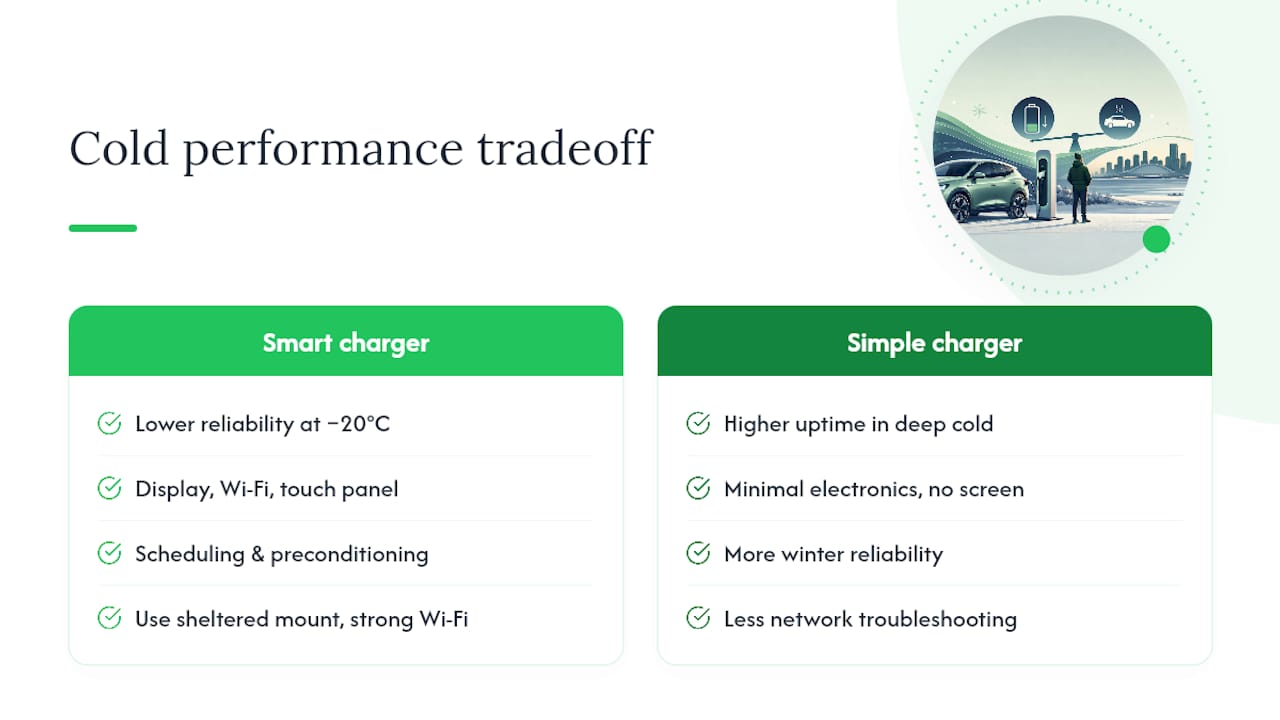 Smart features or rugged simplicity: what actually holds up in the cold — overview diagram
