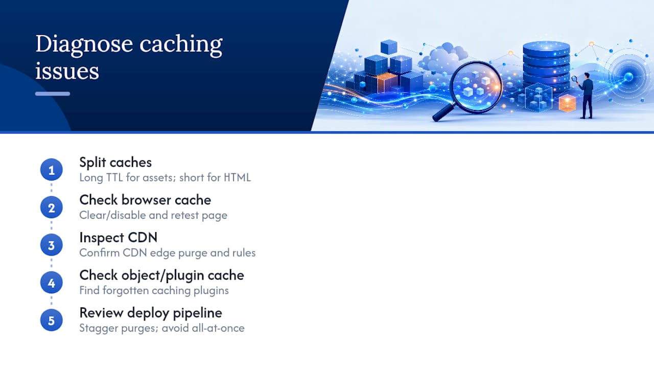 Why the "Just Install a Caching Plugin" Advice Misses the Point — overview diagram