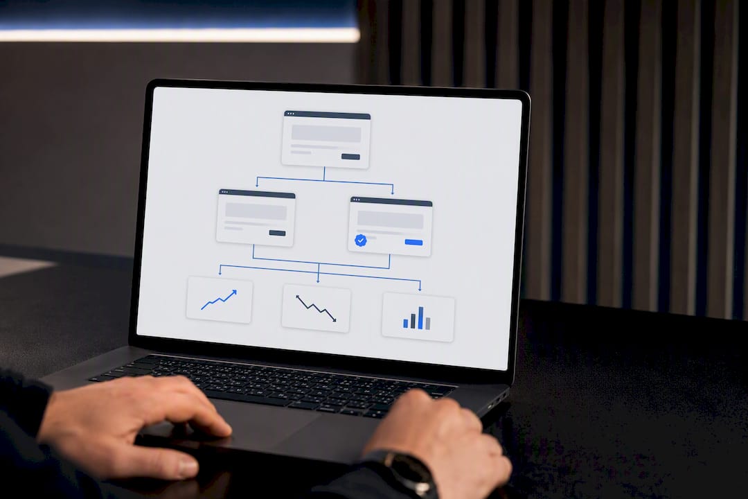 A B test comparing website trust signals