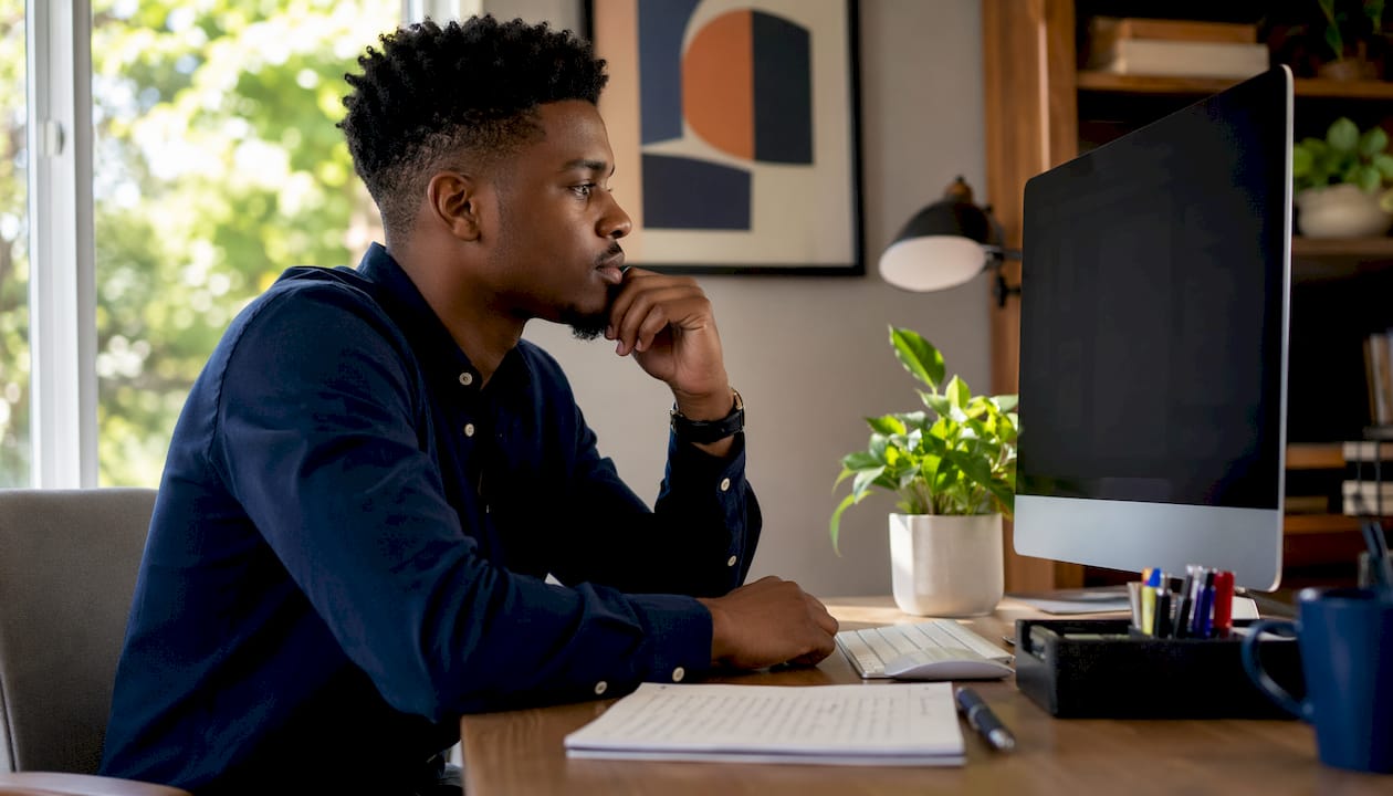 Real estate assistant managing CRM features