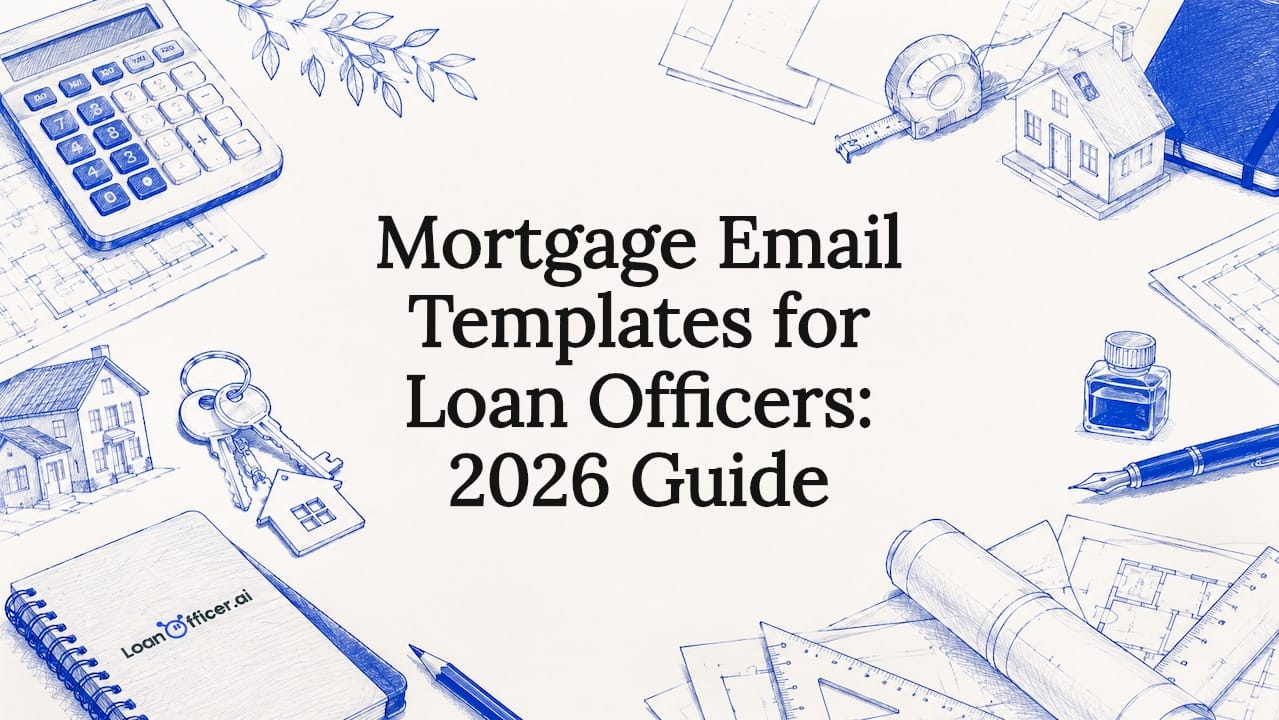 Decorative mortgage email templates title card