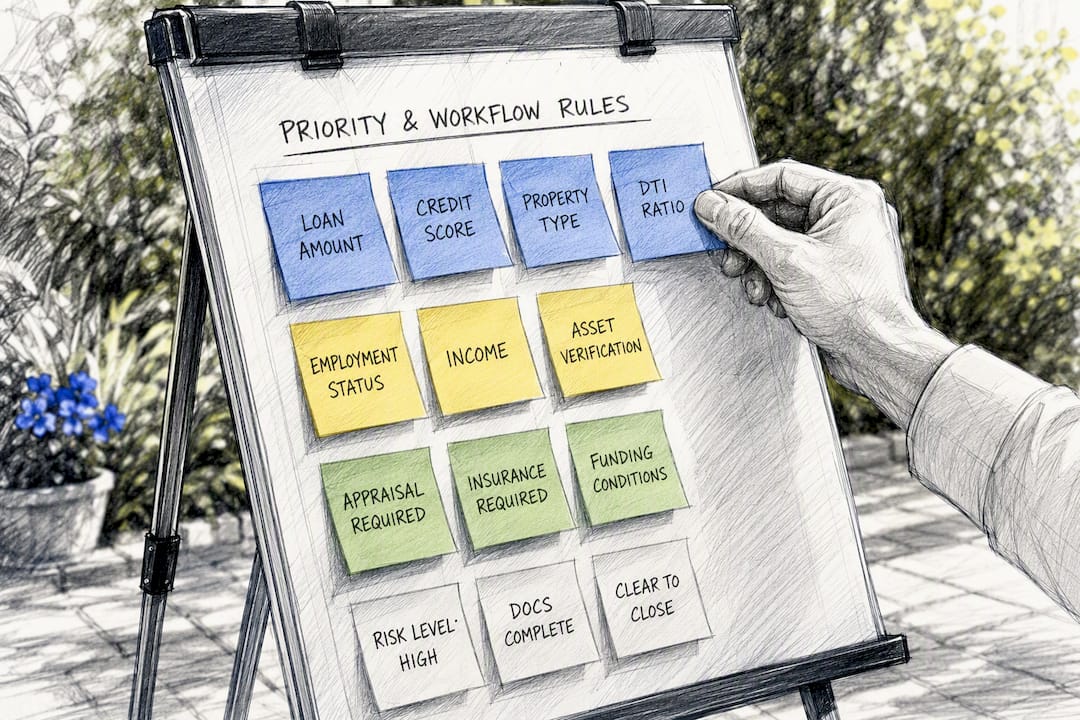 Hand mapping data fields on board