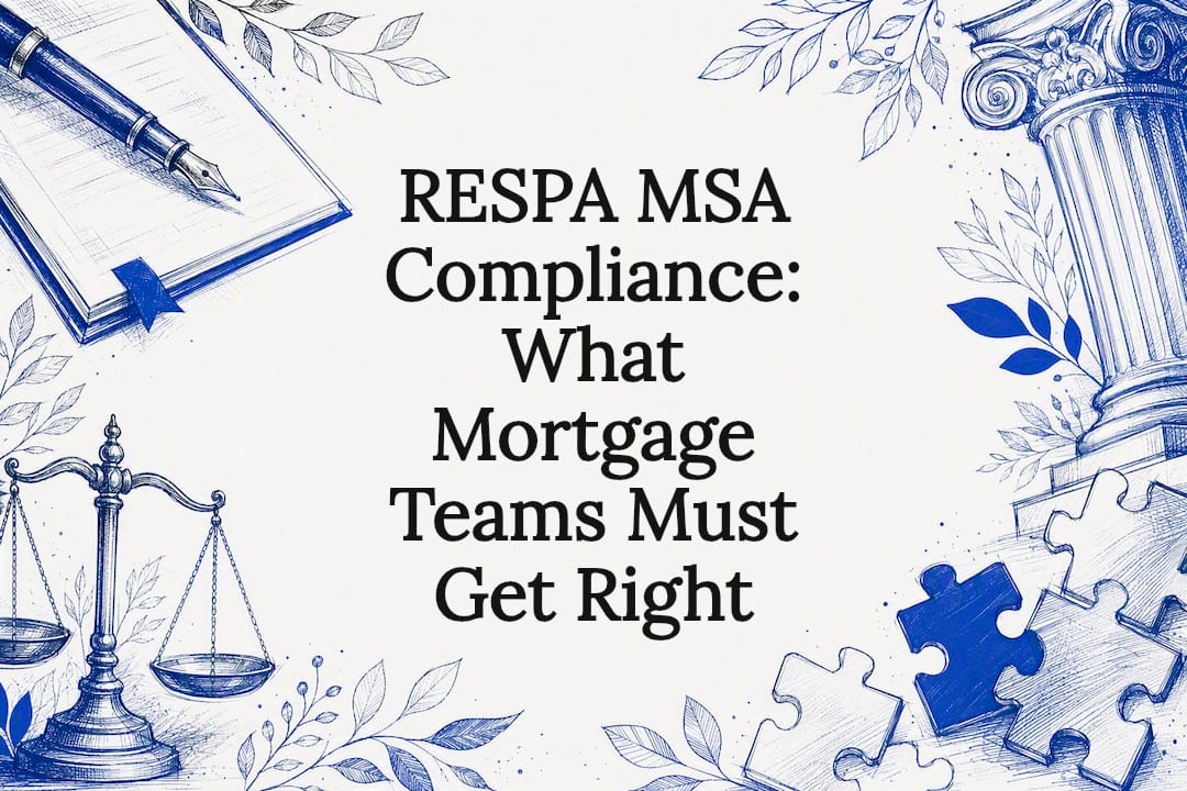 Artistic title card with legal and compliance icons