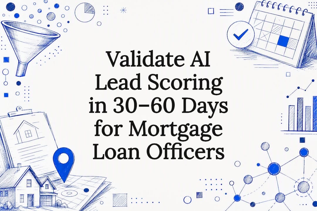 Decorative AI mortgage scoring title card