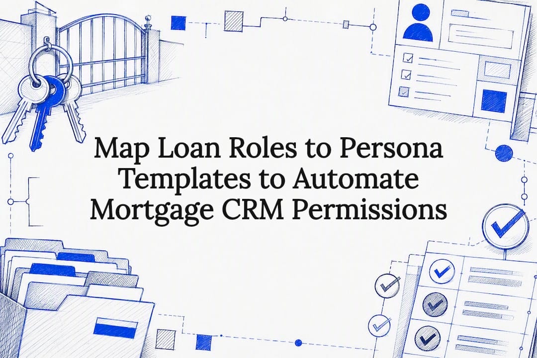 Mortgage CRM permission roles title card