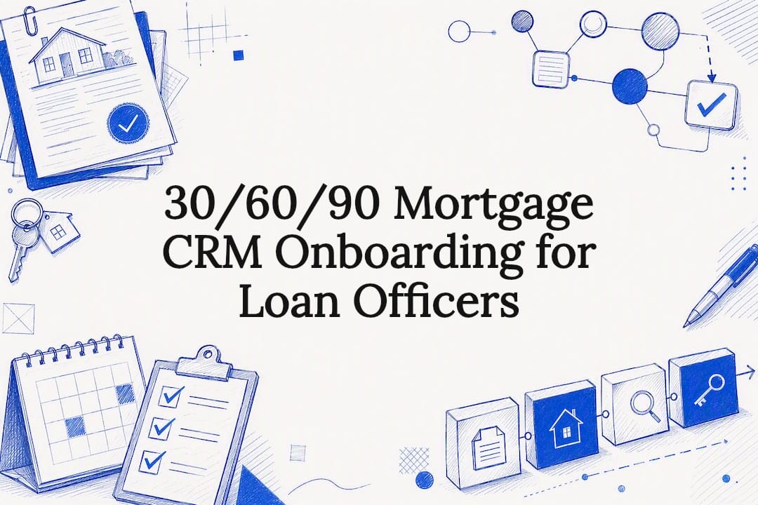 Mortgage CRM onboarding title card