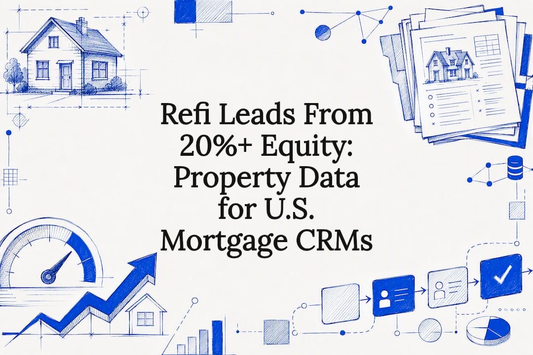 Property equity data title card