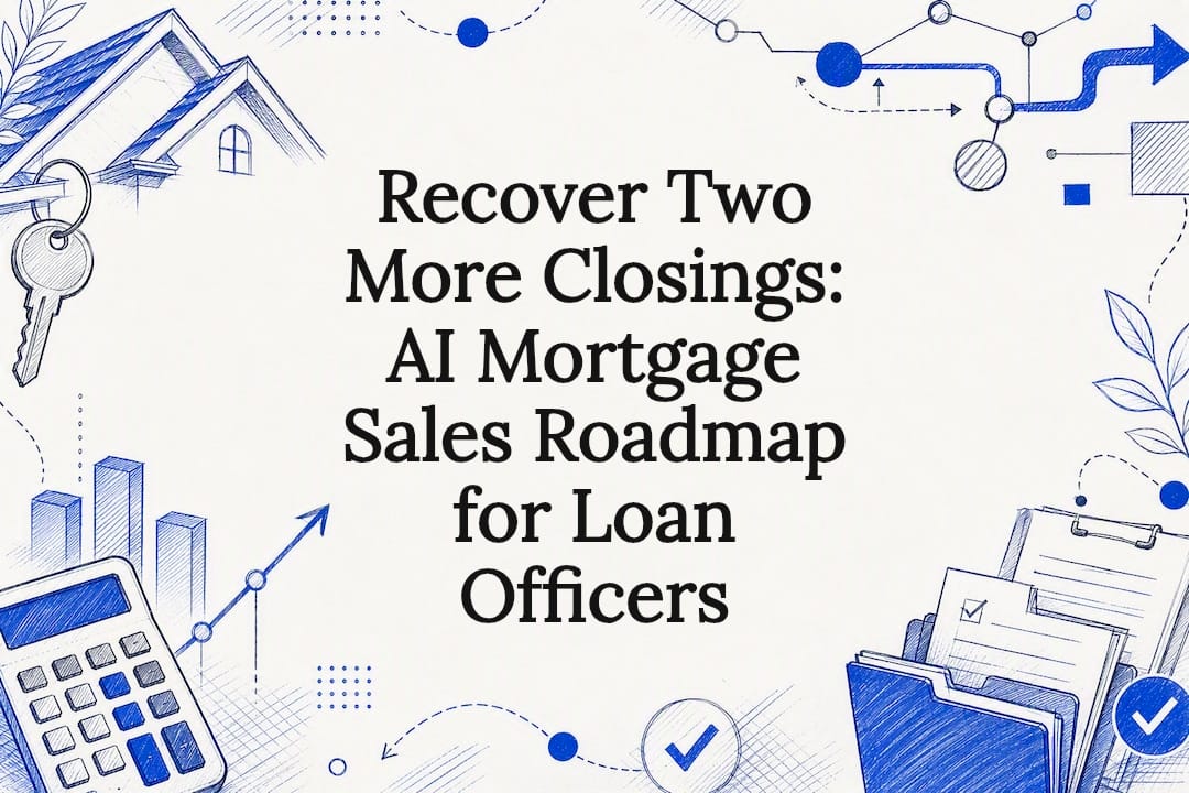 AI mortgage sales roadmap title card
