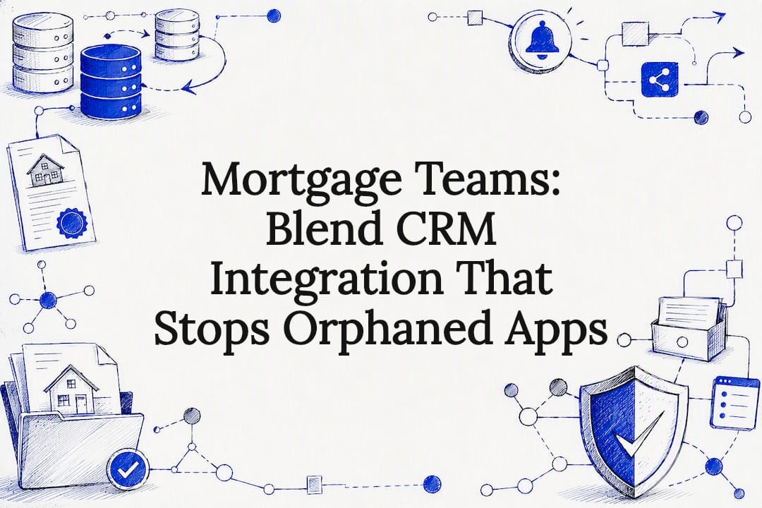 Decorative mortgage integration title card