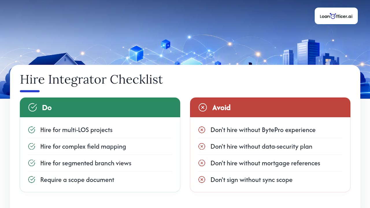 When Should You Hire a BytePro Integration Partner? — overview diagram