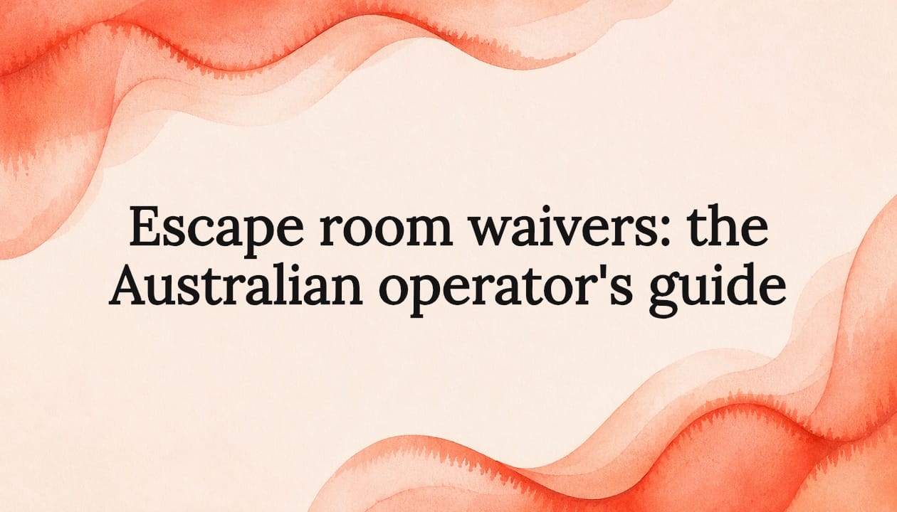 Decorative editorial title card illustration
