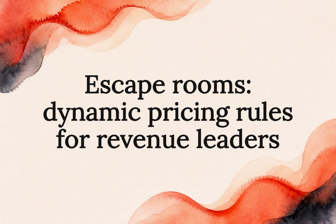 Decorative dynamic pricing title card