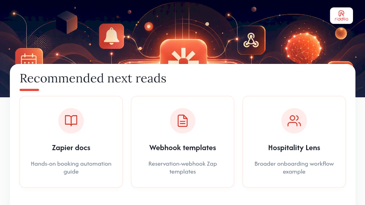 Primary sources and useful Zap templates to read next — overview diagram
