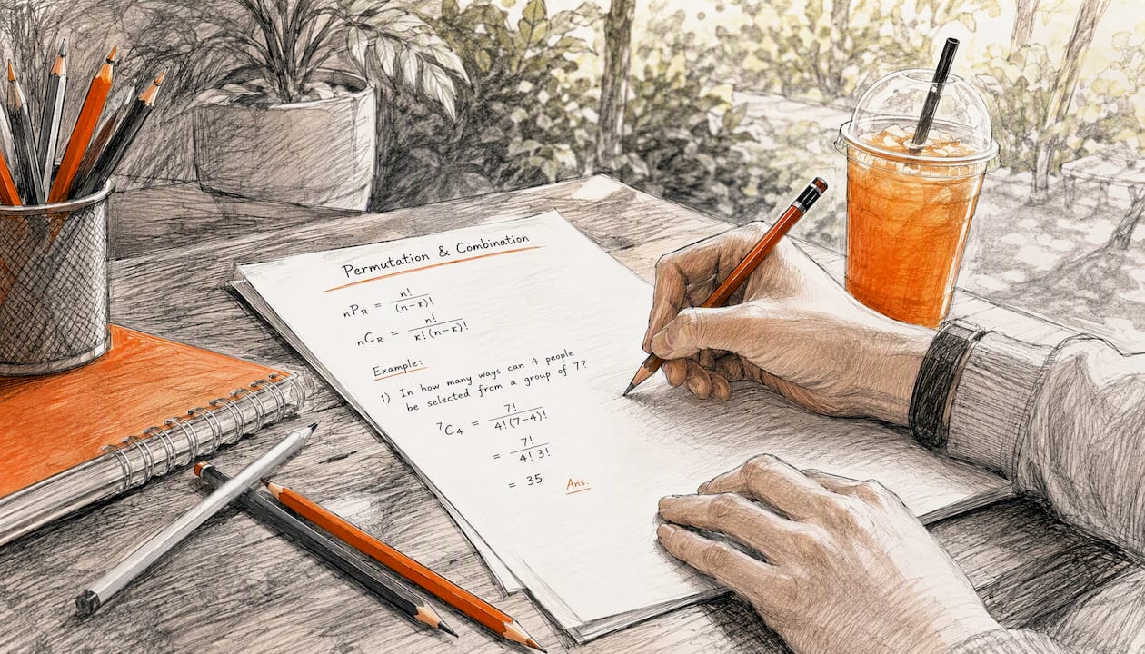 Hands writing answers during math study session