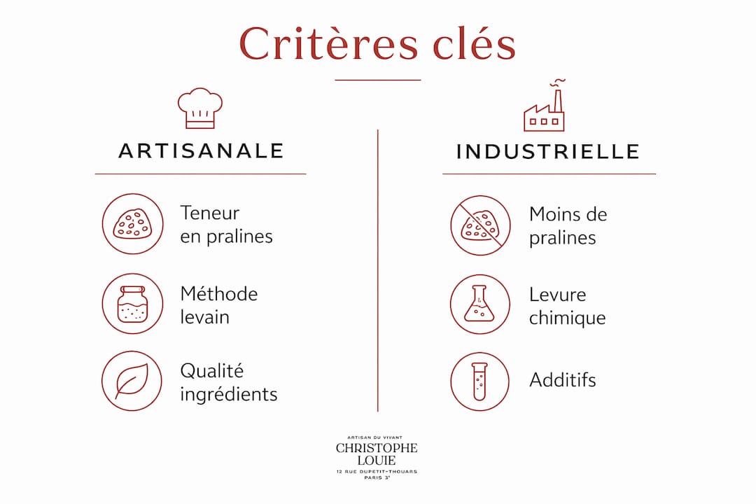 Infographie : brioche artisanale ou industrielle, quelles différences ?