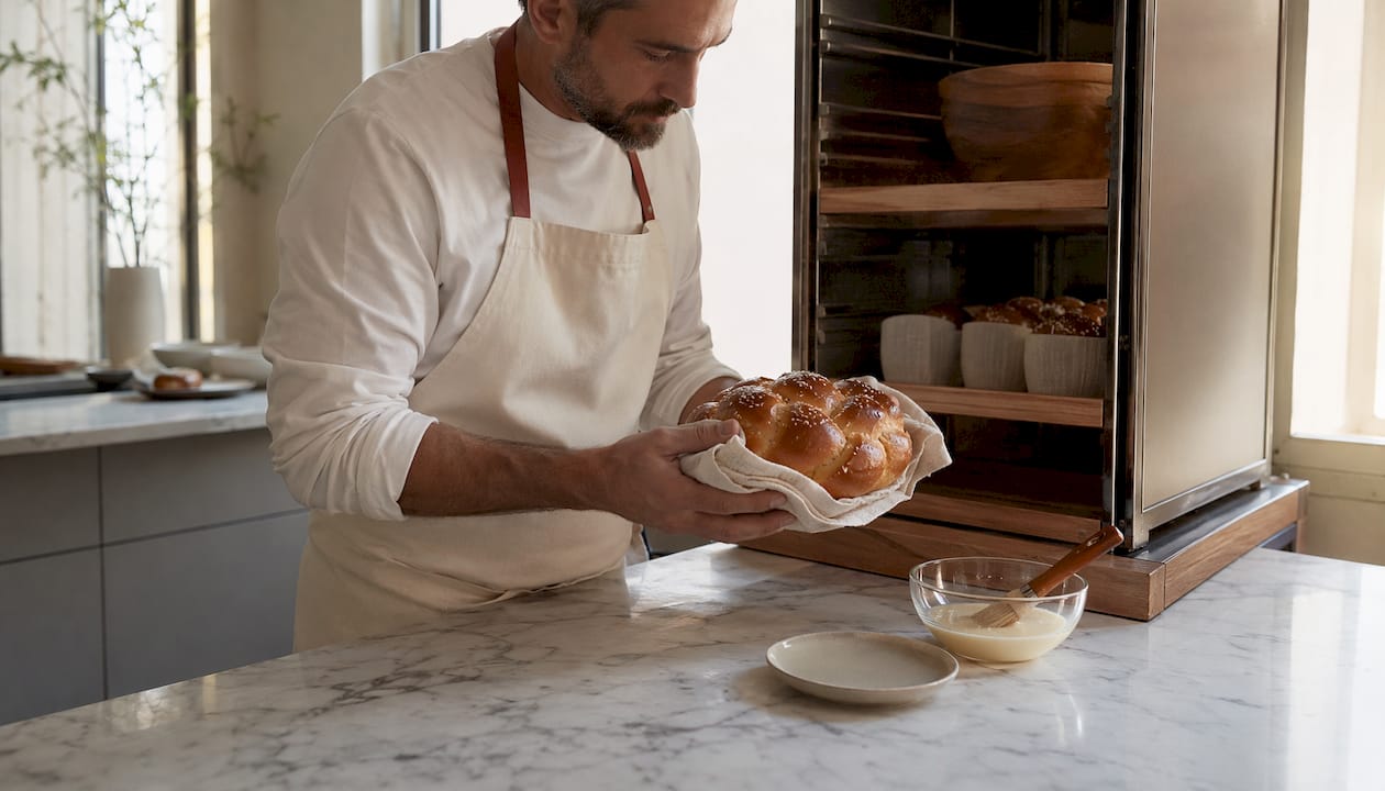 On glisse une tranche de brioche au four pour la réchauffer, les mains déjà impatientes de la savourer.