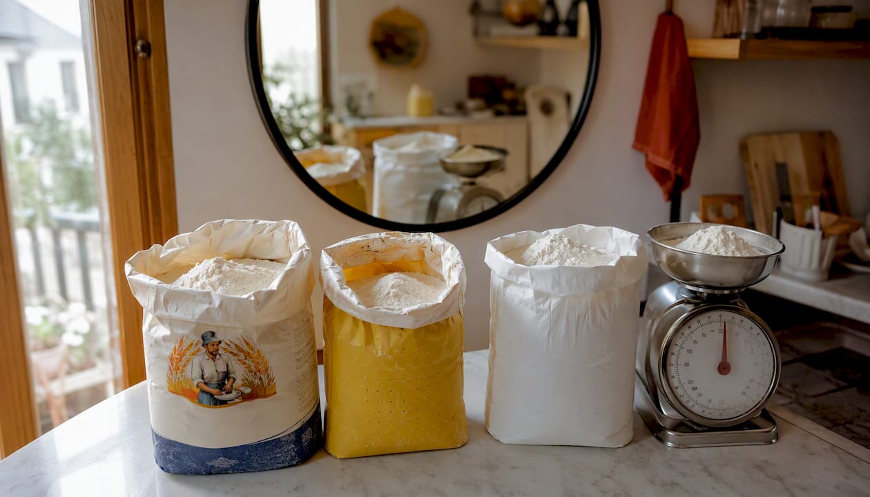 Comparatif des sacs de farine pour panettone réalisé en atelier