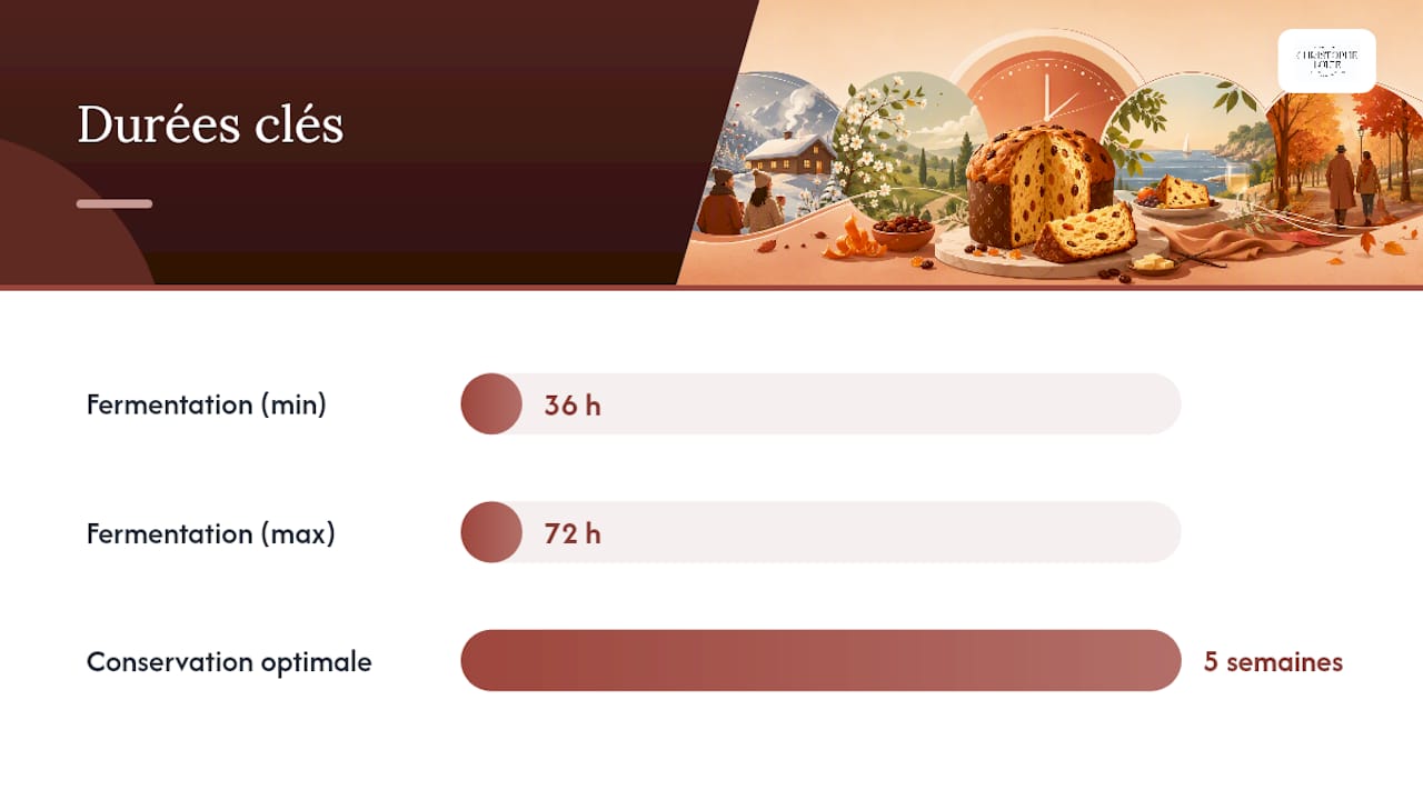 Les éléments essentiels à connaître sur la fermentation et la conservation du panettone
