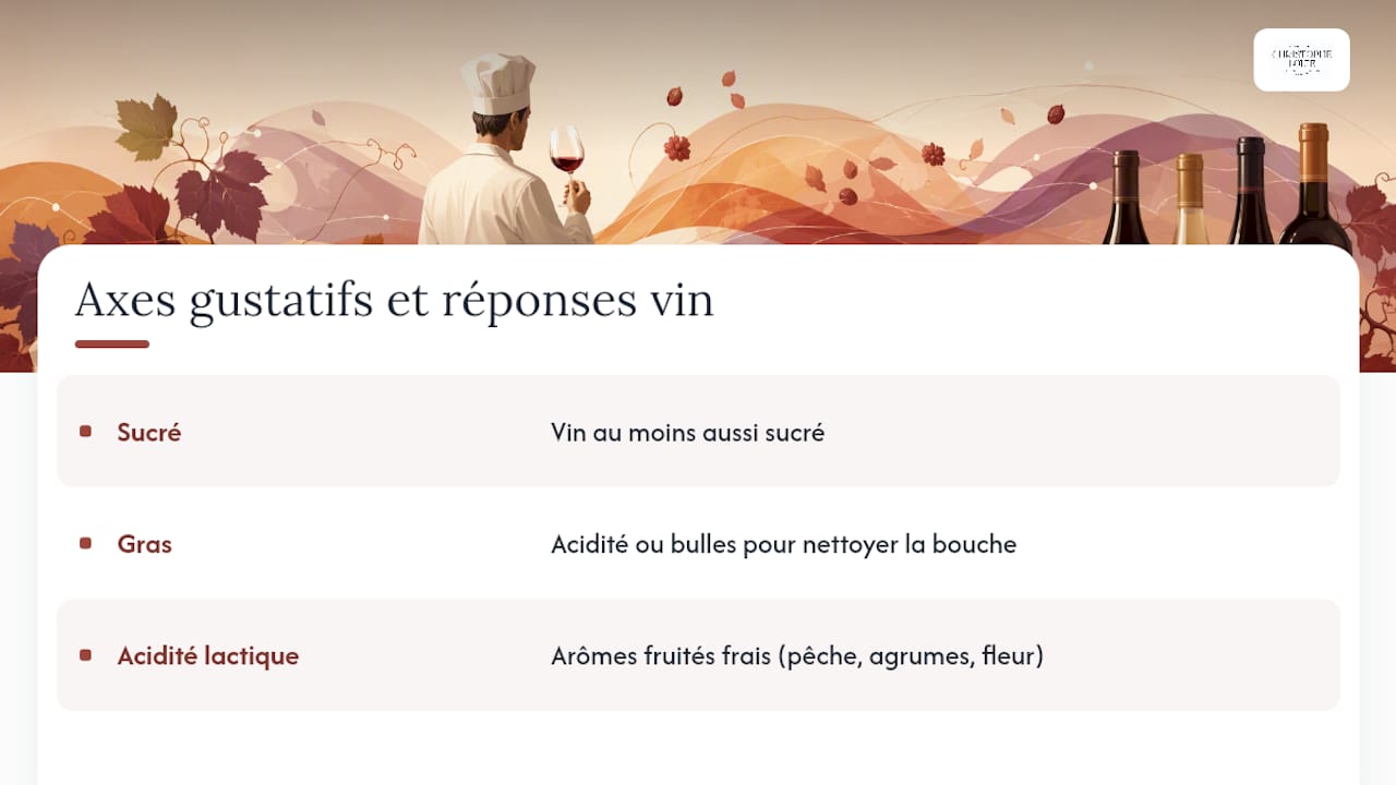 Les trois dimensions gustatives du panettone et du vin