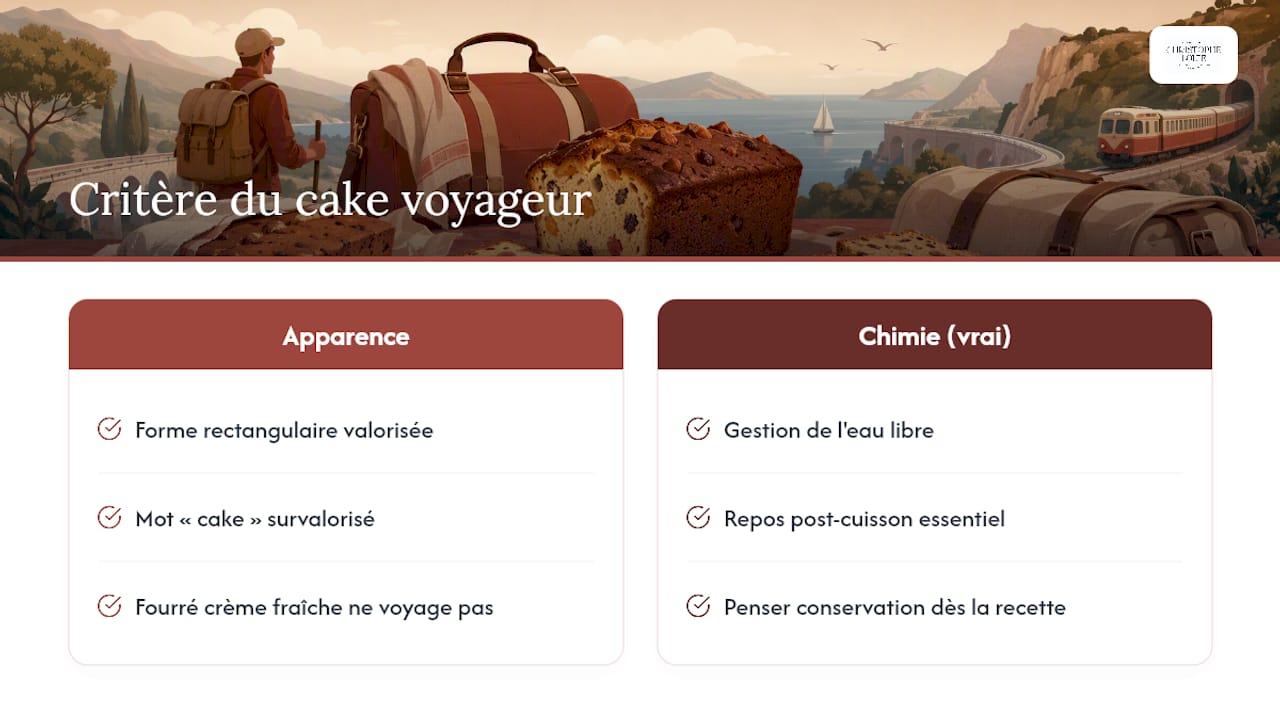 Le vrai critère, ce n'est pas la forme du gâteau — overview diagram