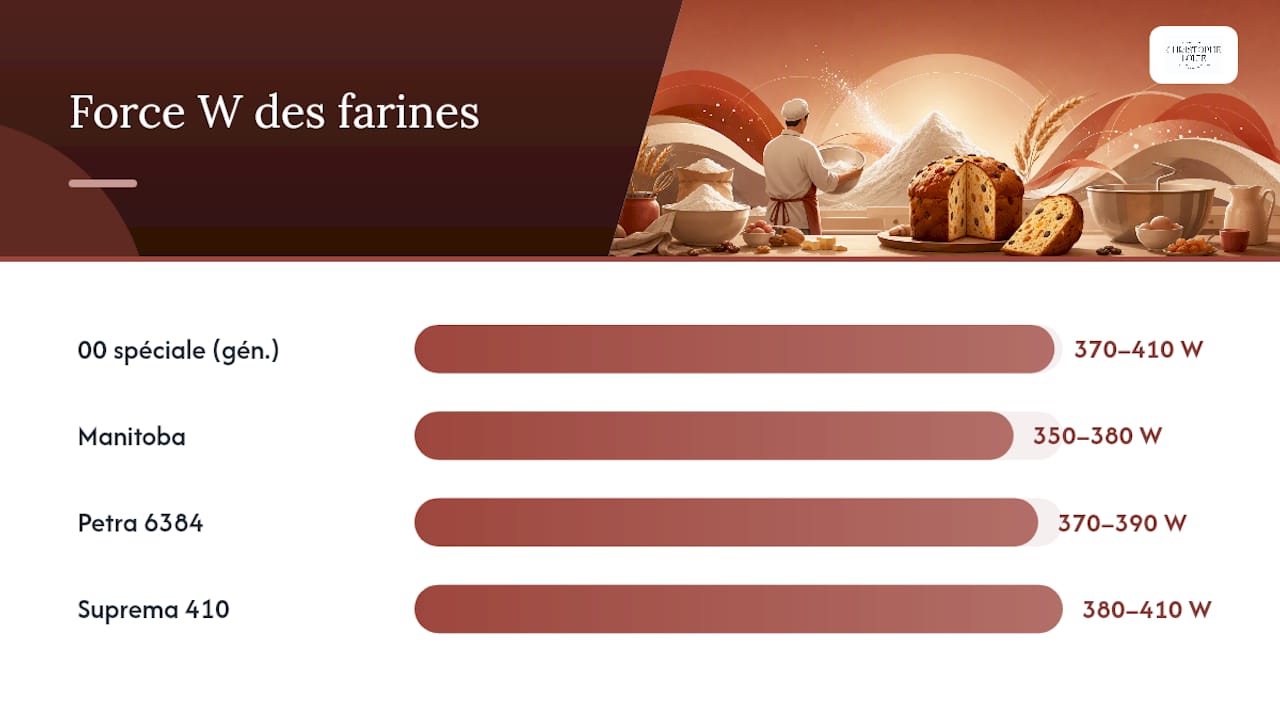 Quelles farines recommandées pour un panettone réussi ? — overview diagram