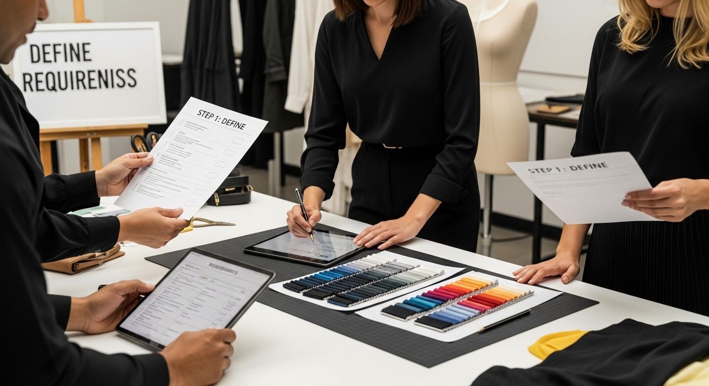 step fabric selection