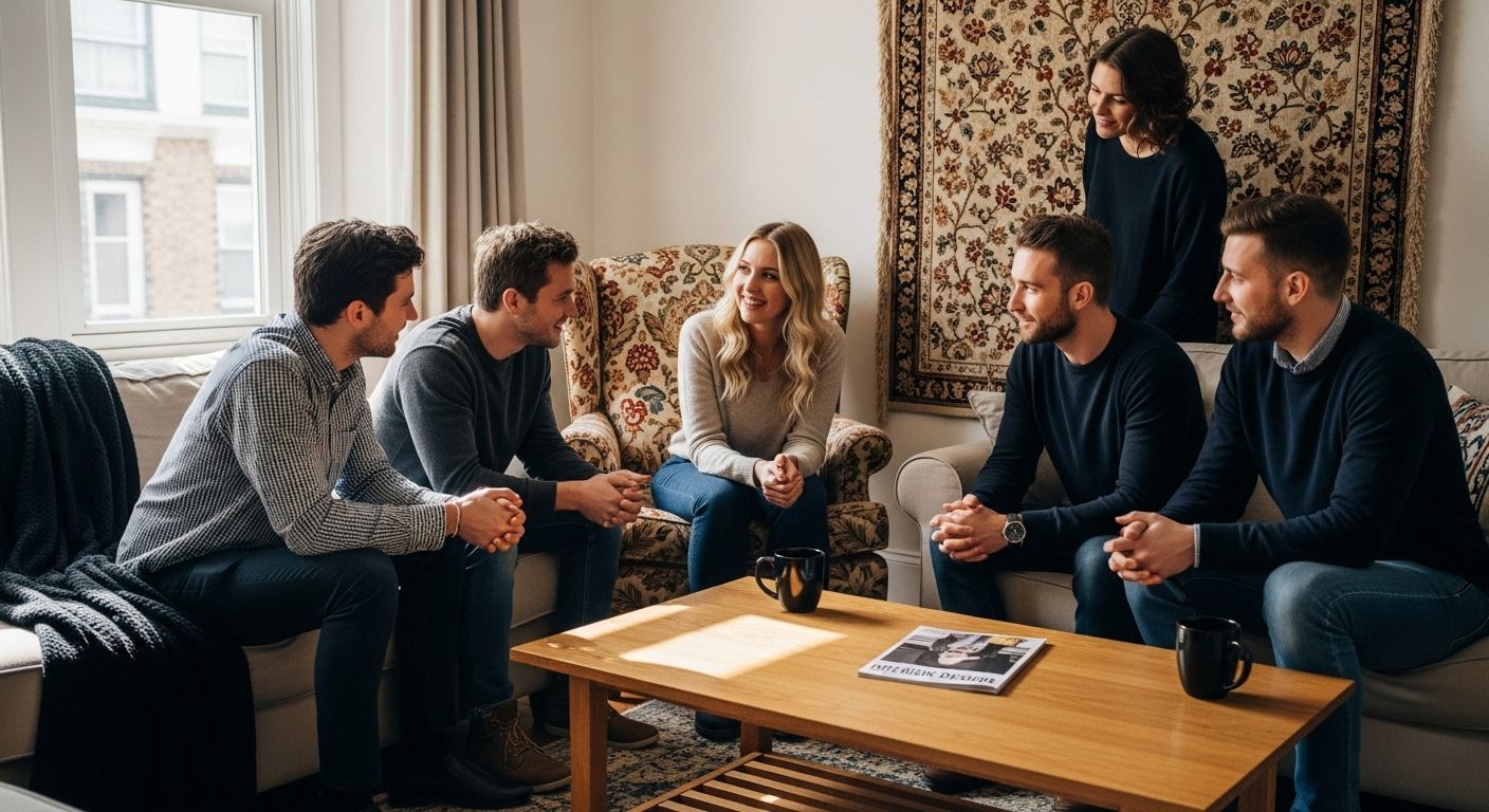 tapestry fabric modern interior