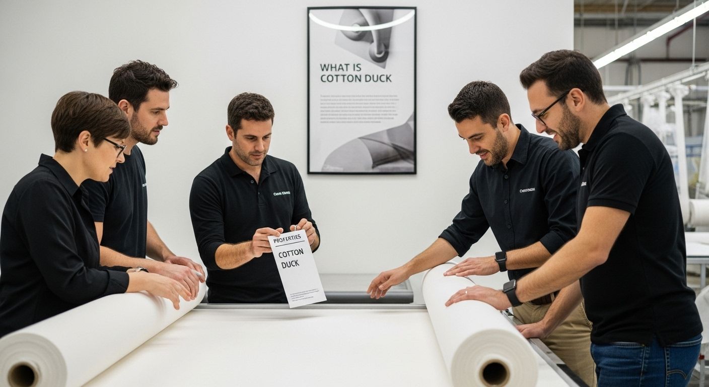 cotton duck fabric workshop