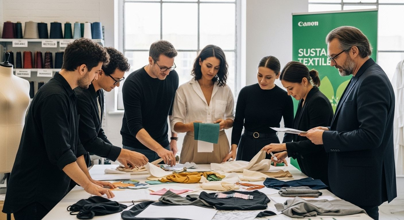 sustainable textiles fashion human collaboration