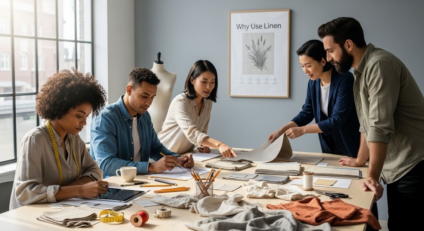 designers linen fabric