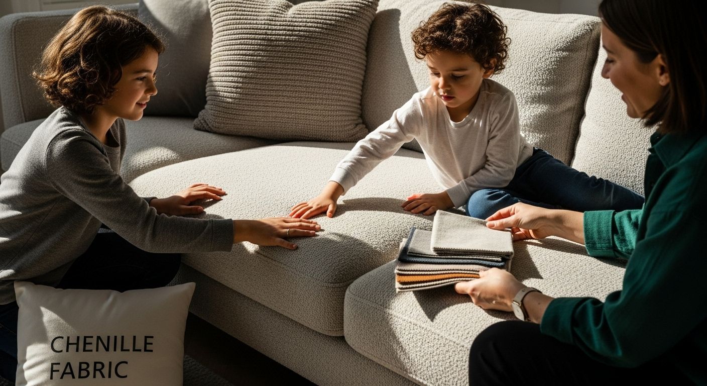 chenille fabric uses