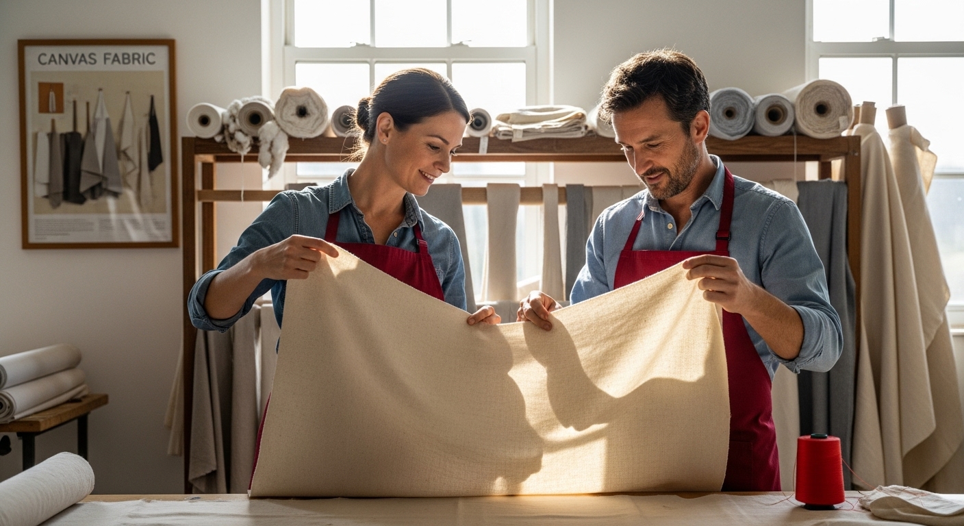 canvas fabric craftsmanship