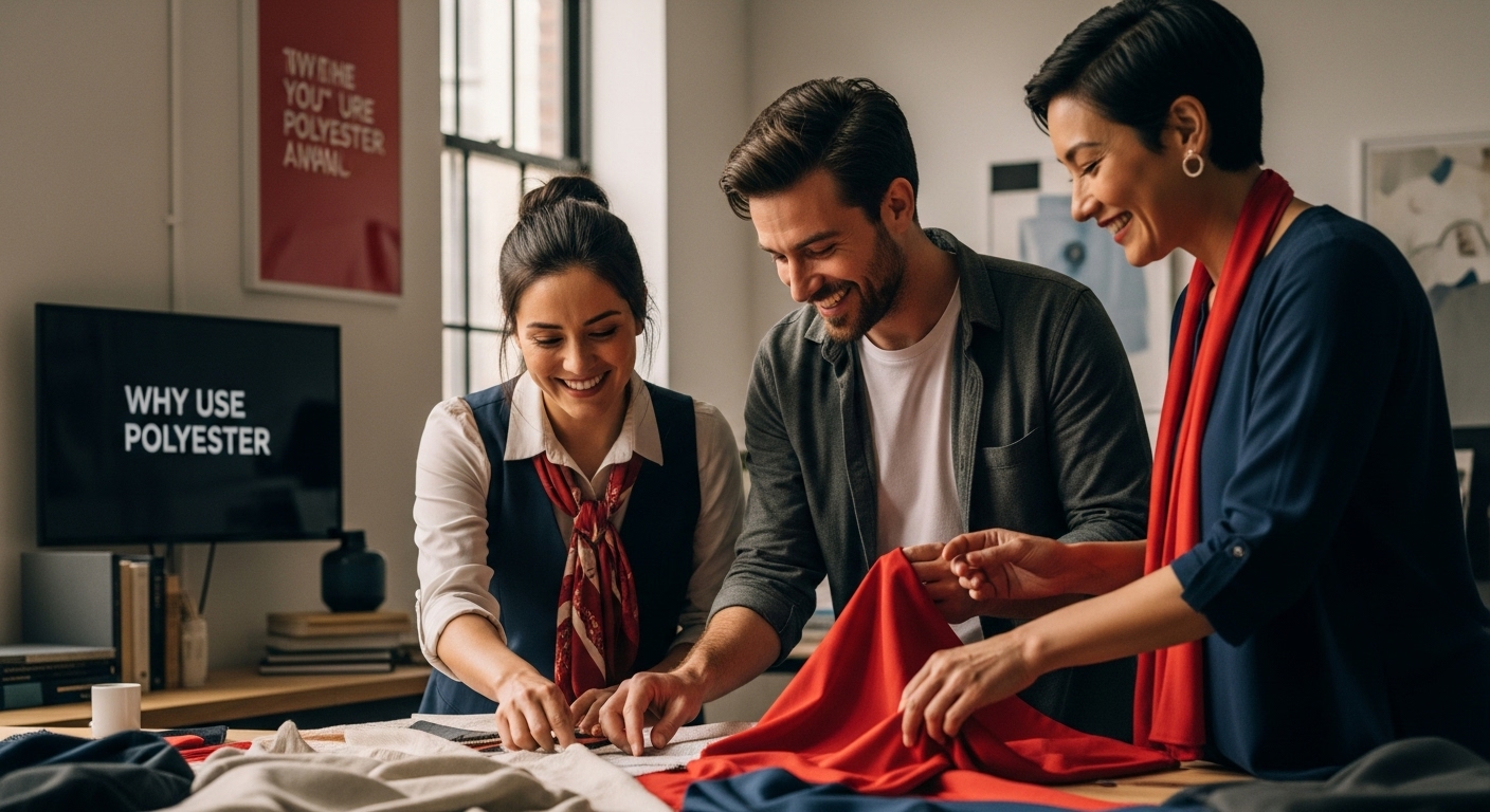 polyester fabric benefits