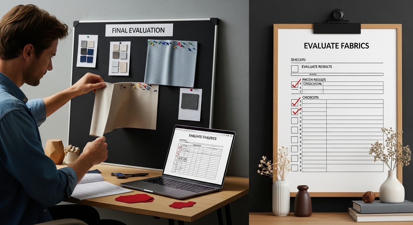 evaluate fabric choices