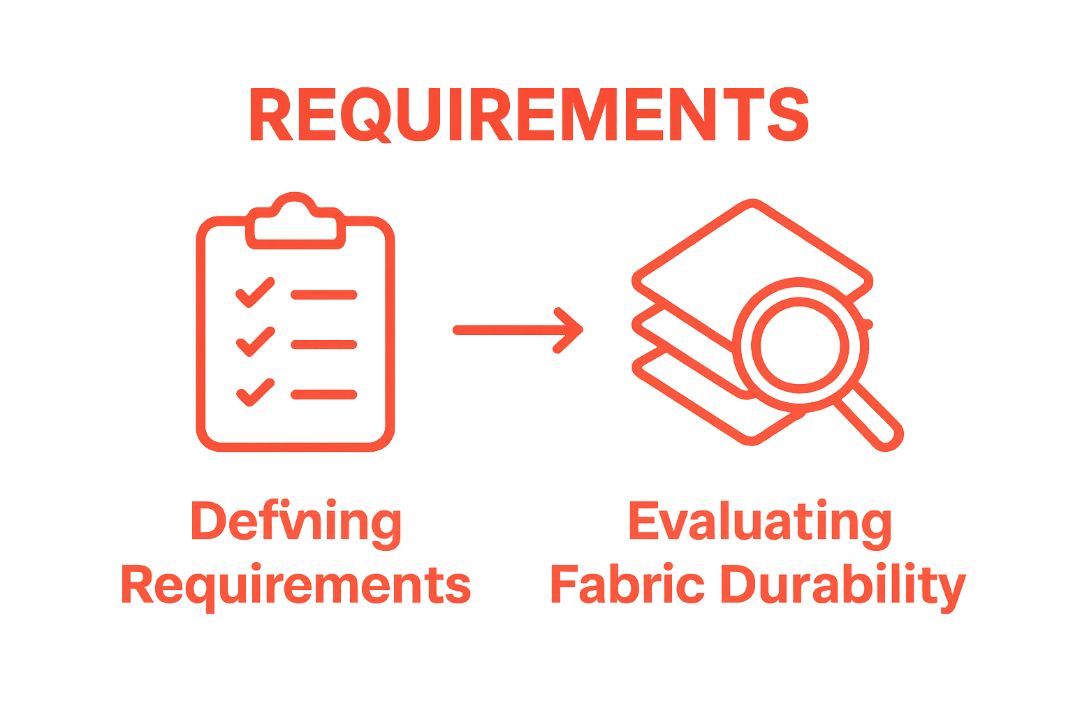 Simple two-step process for choosing upholstery fabric
