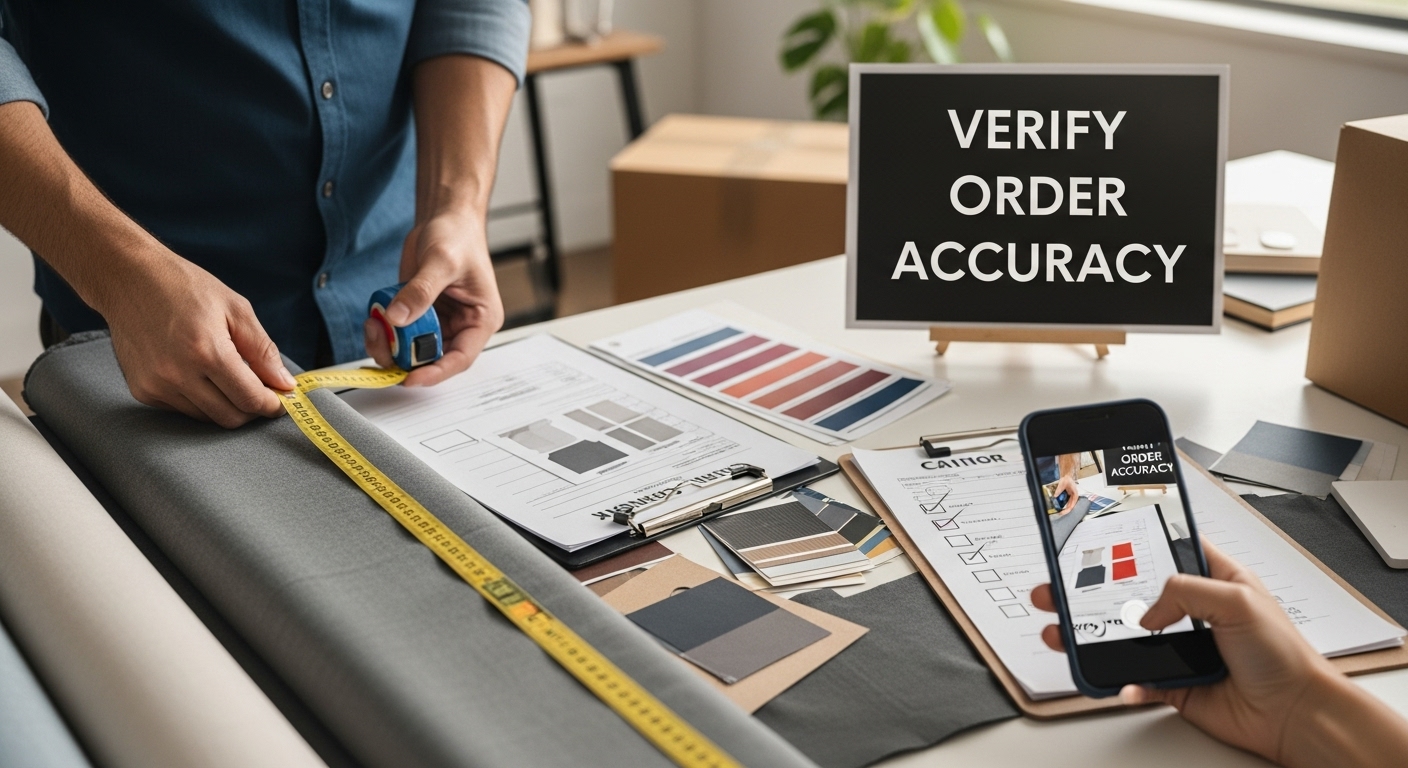 fabric order inspection