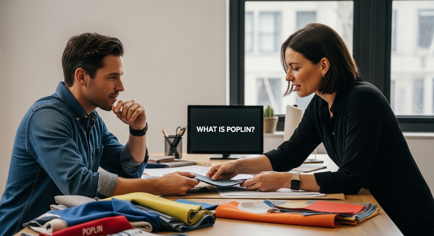 poplin fabric design studio