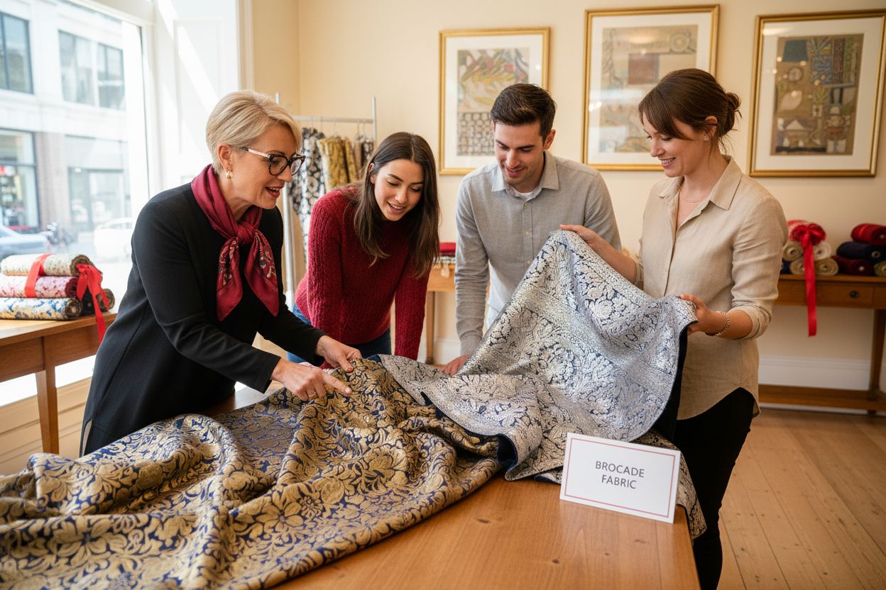 brocade fabric boutique