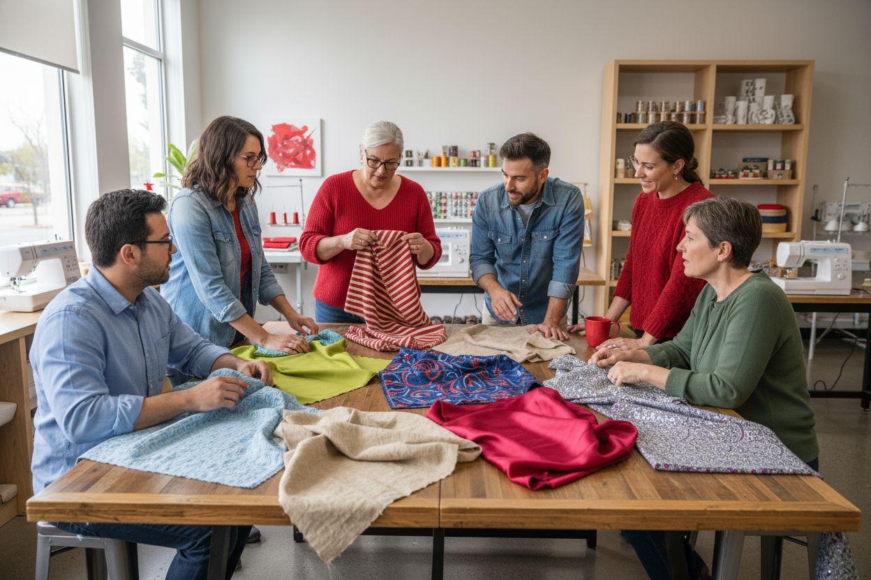 quilting fabrics, fabric types, craft studio