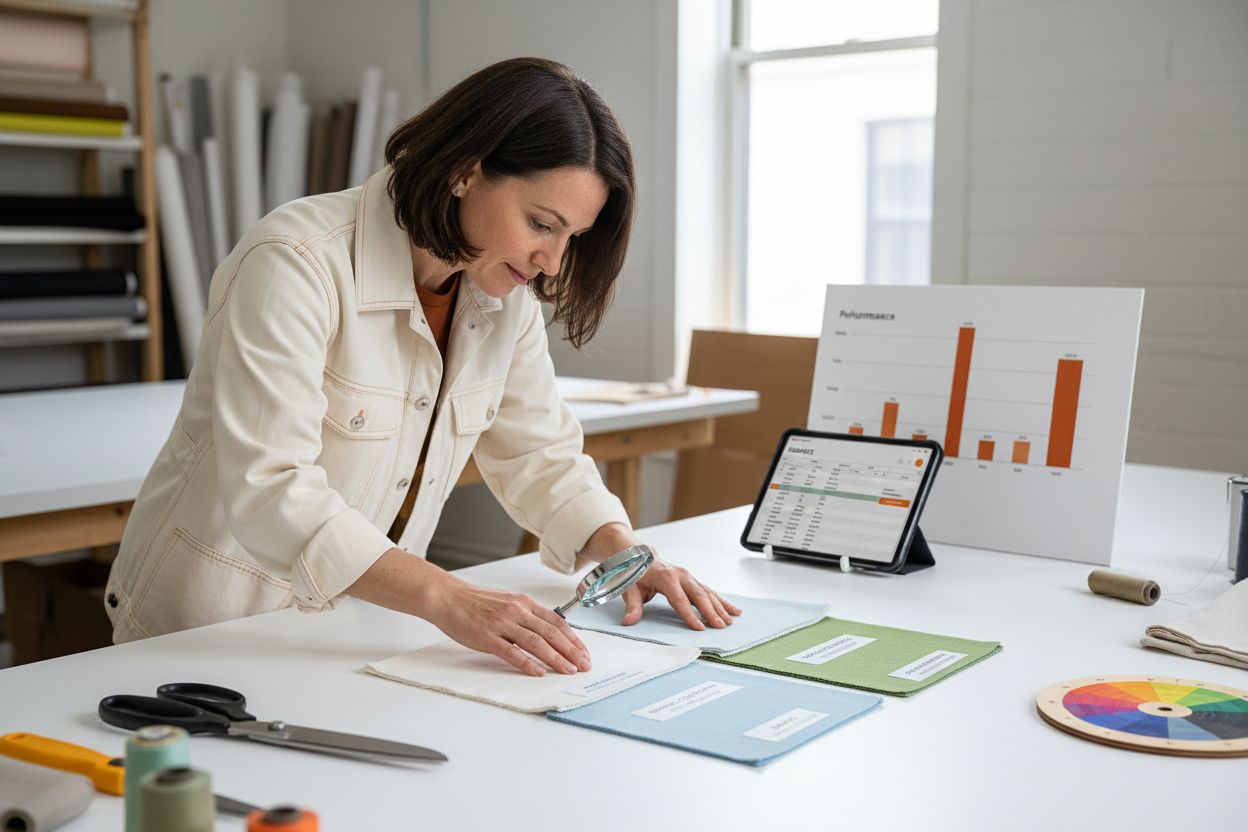 fabric sample inspection