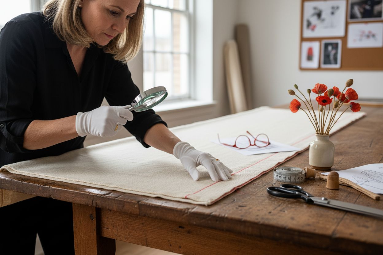 fabric inspection workspace