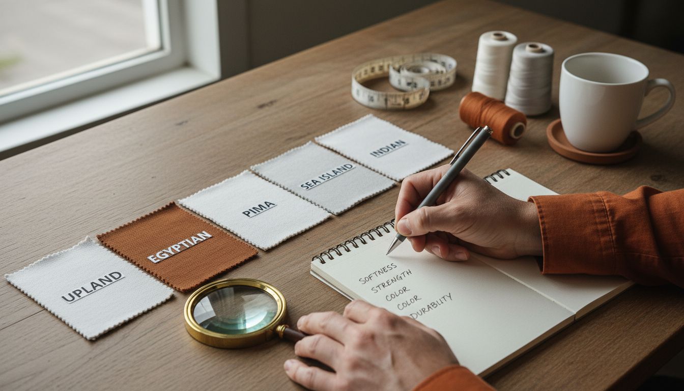 cotton fabric swatches