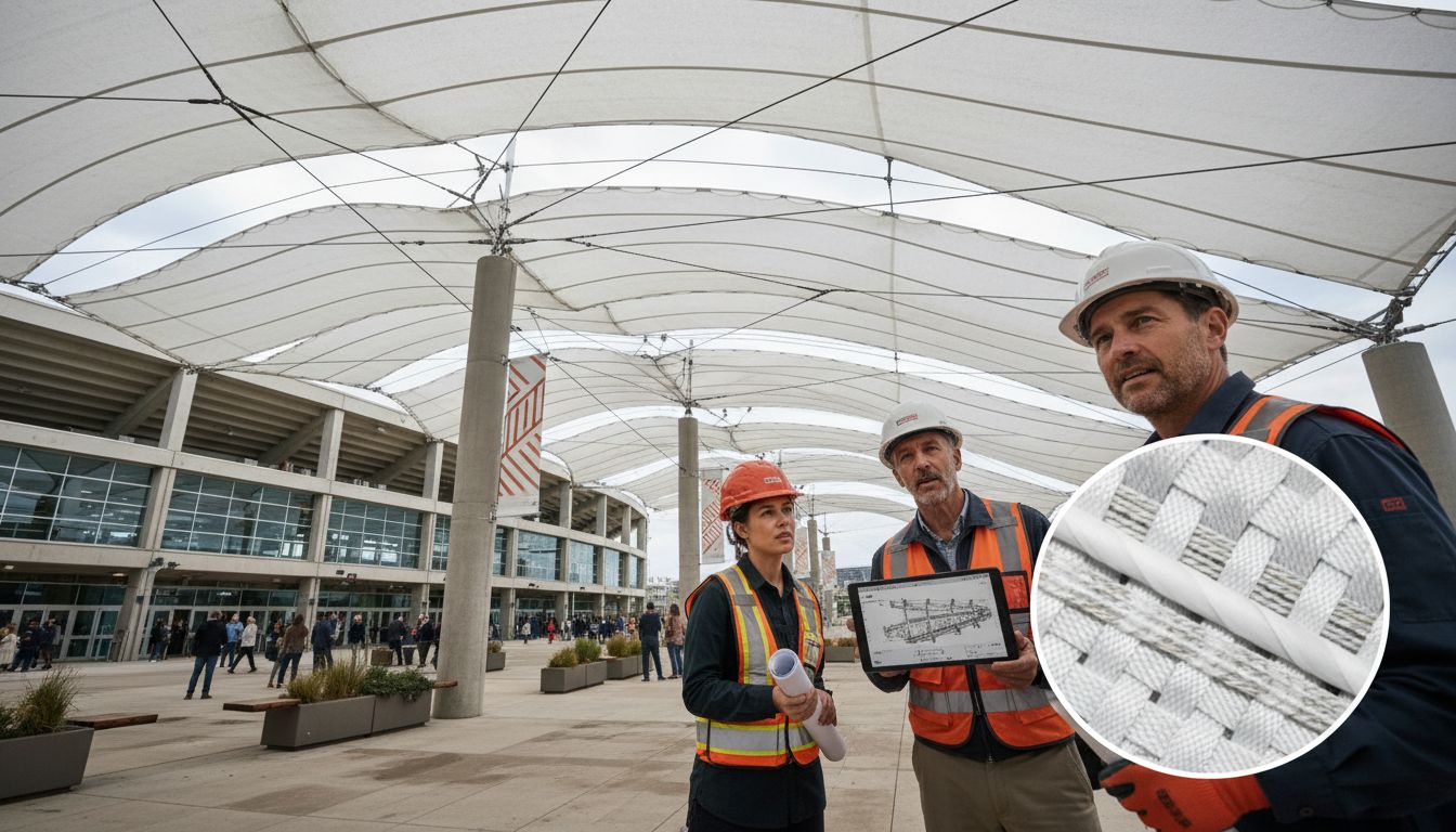 architectural fabric structure