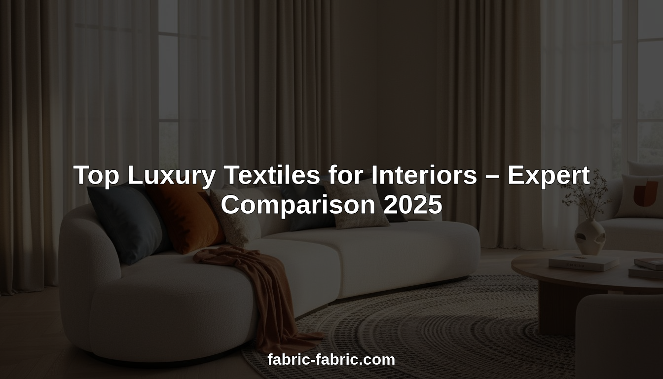 top luxury textiles for interiors hero header image