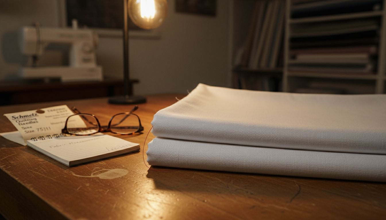 Cotton broadcloth close-up for quilting