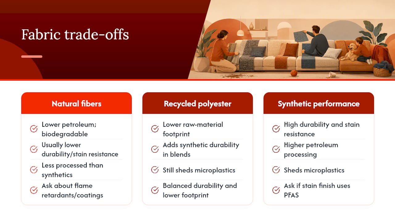 Sustainable Fabric Options and Chemicals to Watch For — overview diagram