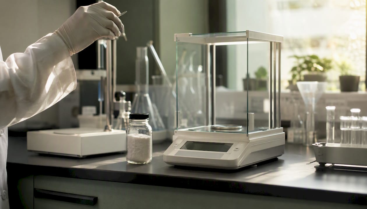 Laboratory equipment for supplement analysis